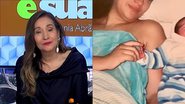 Sonia Abrão surge novinha em clique raro do parto do filho: "Primeira foto juntos" - Reprodução/RedeTV!/Instagram