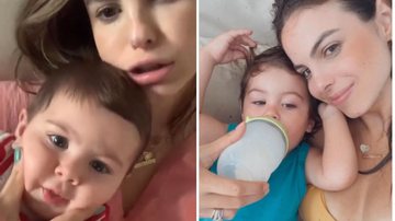 A atriz Sthefany Brito publica vídeo com cliques raros mostrando o crescimento do herdeiro para celebrar seu aniversário - Reprodução/Instagram