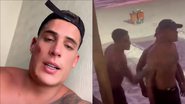 Tiago Ramos surge com rosto machucado após apanhar de homem na praia: "Provocou" - Reprodução/Instagram
