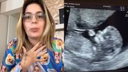 Viih Tube mostrou aos seguidores o ultrassom de sua primeira filha - Reprodução/Instagram