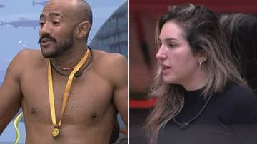 BBB23: Amanda e Alface esfriam os laços às vésperas da eliminação: "Distorça coisas" - Reprodução/TV Globo