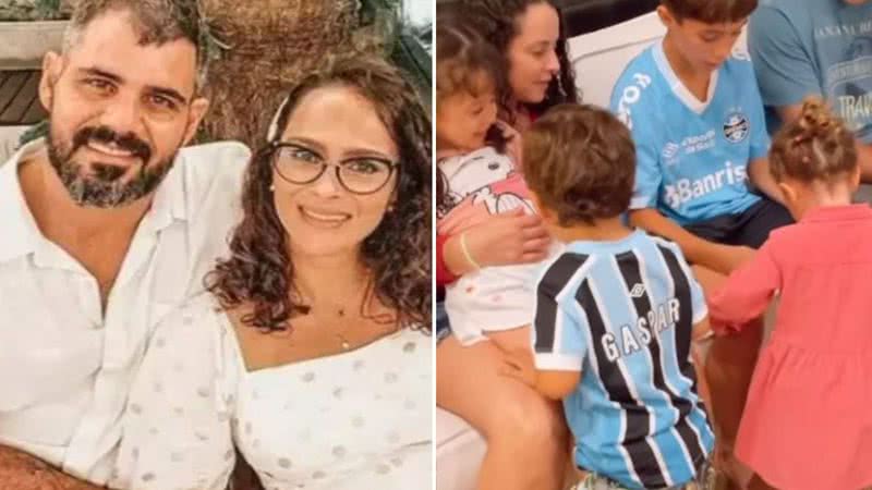 Letícia Cazarré celebra 10 meses da filha com festinha intimista: "Família reunida" - Reprodução/ Instagram