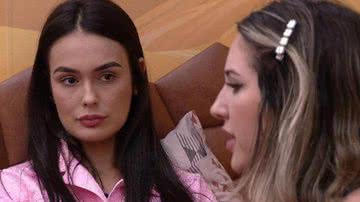 BBB23: Larissa e Amanda se estranham após conversa com Líder - Reprodução/TV Globo