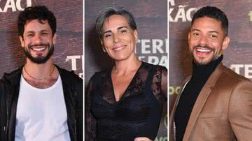 O elenco de 'Terra e Paixão', próxima novela das nove da Globo, se reúne para lançamento da novela no Rio de Janeiro; veja - Reprodução/AgNews
