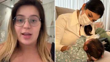 Filha de Viih Tube e Eliezer inicia tratamento para amamentação: "Tirar a sonda" - Reprodução/Instagram