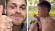 Não é uma criança! Rapaz fumando em vídeo de Gustavo Tubarão gera confusão - Reprodução/ TV Globo