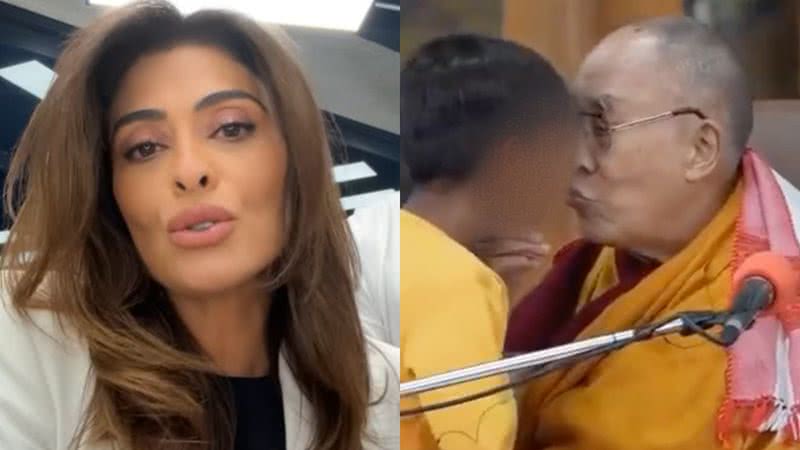 Juliana Paes criticou Dalai Lama nas redes sociais - Reprodução/Instagram