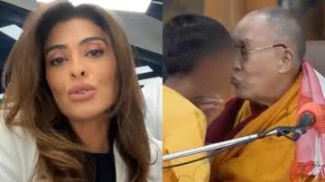 Juliana Paes criticou Dalai Lama nas redes sociais - Reprodução/Instagram