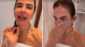 Gente? Luciana Gimenez passa perrengue caótico durante o banho: "Tremendo de medo" - Reprodução/Instagram