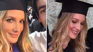 A modelo Schynaider Moura conquista diploma e celebra formatura com namorado, João Guilherme Silva: "Indescritível" - Reprodução/Instagram