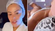 Aos 46 anos, Poliana Rocha aparece tendo bumbum apalpado durante procedimento: "Autocuidado" - Reprodução/Instagram