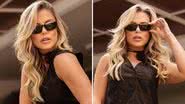 Esposa de Leonardo, Poliana Rocha choca com look luxuoso de mais de R$ 20 mil: "É feita" - Reprodução/Instagram