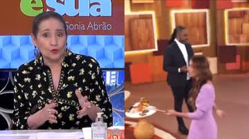 Sonia Abrão criticou uma atitude de Patrícia Poeta no Encontro - Reprodução/RedeTV!/Globo