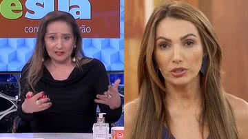 Sonia Abrão opinou sobre uma possível indireta deixada ao vivo por Patrícia Poeta - Reprodução/RedeTV!/Globo