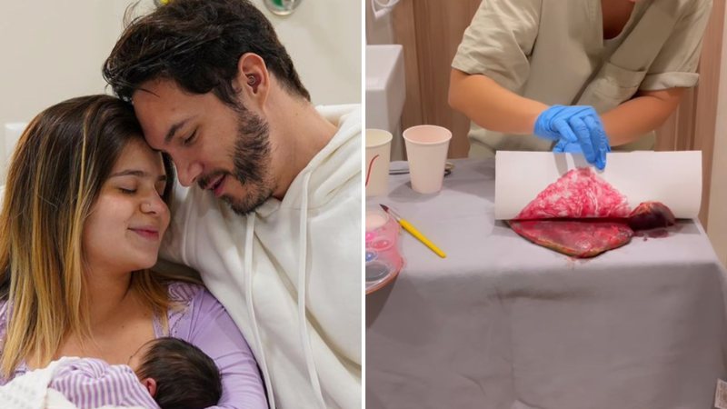 Viih Tube faz quadro com a placenta da filha após o nascimento: "Nunca tinha visto" - Reprodução/ Instagram