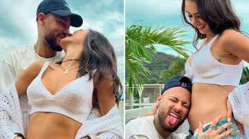 Viva! Neymar e namorada se emocionam ao anunciar gravidez: "Planejamos a sua chegada" - Reprodução/Instagram