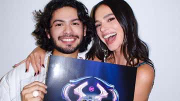 Casal na ficção, Bruna Marquezine se declara para ator de 'Besouro Azul': "Melhor parte" - Reprodução/ Instagram