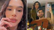 Tá rolando? Bruna Marquezine recebe declaração de aniversário de João Guilherme: "Um brinde" - Reprodução/Instagram