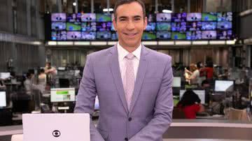 César Tralli vai apresentar o Fantástico? Globo planeja mudança drástica na programação - Reprodução/ Globo