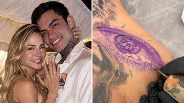 Após polêmicas, ex de Gabi Martins, Lincoln Lau, cobre tatuagem de homenagem com desenho de caveira; confira - Reprodução/Instagram