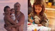 Alana, filha de Fabio Assunção, faz família se emocionar em primeiro dia na escola; confira - Reprodução/Instagram