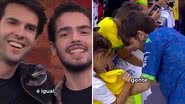 João Guilherme Silva, filho de Faustão, se passar por Kaká, distribuir autógrafos e diverte os fãs nas redes sociais: "Da shopee" - Reprodução/Instagram