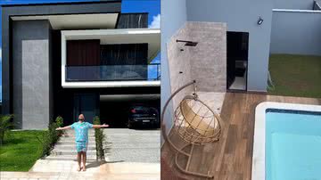 Gil do Vigor abre as portas e mostra mansão luxuosa de dois andares - Reprodução/Instagram