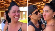 Graciele Lacerda tem crise de choro: "Primeira vez" - Reprodução/ Instagram
