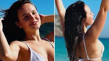 Avessa a polêmicas, Larissa Manoela arrasa na praia durante briga com os pais: "Aproveita" - Reprodução/Instagram