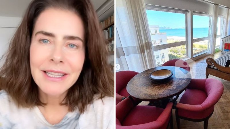 Maitê Proença inova e coloca apartamento à venda nas redes sociais: "É maravilhoso" - Reprodução/ Instagram