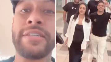 Neymar é acusado de abandonar namorada grávida durante passeio: "Só deixa ela sozinha" - Reprodução/Instagram