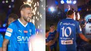 Neymar Jr. foi recepcionado com festa no Al-Hilal - Reprodução/Divulgação/Al-Hilal