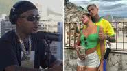 Rapper Orochi se pronuncia após ser envolvido em polêmica  do término entre MC cabelinho e Bella Campos - Reprodução/YouTube/Instagram