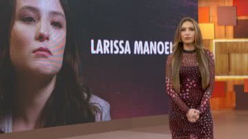 Patrícia Poeta opina sobre relação de Larissa Manoela com os pais no 'Encontro': "Dinheiro" - Reprodução/Globo