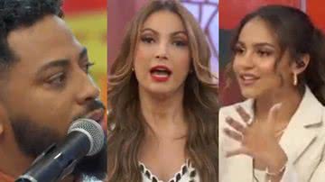 Preto no Branco, Patrícia Poeta e Julia Vitória no 'Encontro' - Reprodução/TV Globo