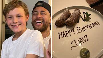 O jogador Neymar Jr. celebra aniversário do filho, Davi Lucca, na Arábia Saudita; saiba quantos anos o menino tem - Reprodução/Instagram