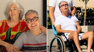 Quem é a mãe de Flávio Silvino, que cuida do ator desde o grave acidente - Reprodução/Instagram/AgNews