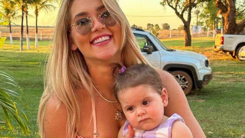 Semelhança entre pai de Virgínia Fonseca e Maria Flor impressiona web: "A cara" - Reprodução/ Instagram