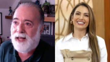 Tony Ramos completa 75 anos e ganha presente inesperado da produção do 'Encontro' - Reprodução/Globo
