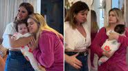 Em um vídeo bem-humorado, Viih Tube e a mãe, Viviane Di Felice, entram em conflito com cuidados da pequena Lua, filha da influenciadora: "Não superou!" - Reprodução/Instagram