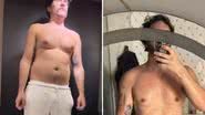 Eliezer impressiona ao mostrar antes e depois de transformação do corpo - Reprodução/Instagram