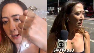 Ju Massaoka falou sobre a tentativa de furto que sofreu ao vivo - Reprodução/Instagram/Globo