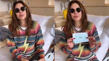 Luciana Gimenez no hospital - Reprodução/ Instagram