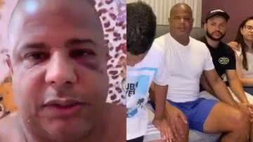 Marcelinho Carioca surge ao lado da família e desabafa: "Respeito" - Reprodução/ Instagram