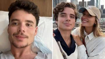 Marido de Sasha Meneghel, João Lucas surge no hospital: "Muita dor" - Reprodução/Instagram