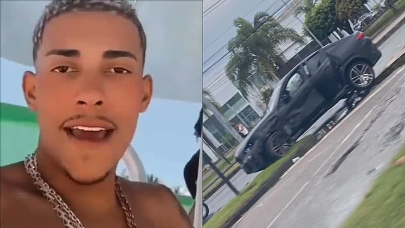 MC Poze sofre acidente de carro no Rio de Janeiro: "Quebrou? Compro outro" - Reprodução/Instagram