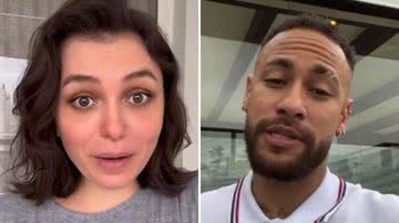 Monica Iozzi expõe opinião polêmica sobre Neymar - Reprodução/Instagram