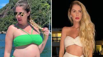 Na primeira gravidez, Bárbara Evans secou 16 kg em 1 mês; veja antes e depois - Reprodução/Instagram