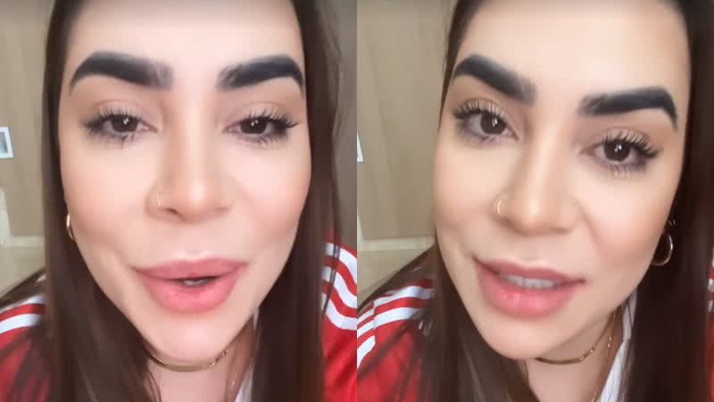 Naiara Azevedo falou como está se sentindo após denunciar seu ex-marido - Reprodução/Instagram