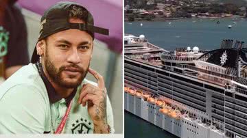 Neymar convida 40 mulheres à área VIP do navio: "Proibido uso de celulares" - Reprodução/Instagram